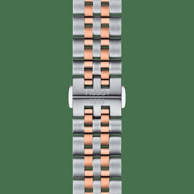 Men Tissot  | Tissot Ballade Powermatic 80 Silicium Grey/ Rose Gold 5N