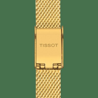 Women Tissot  | Tissot Lovely Square Grey/ Yellow Gold 1N14